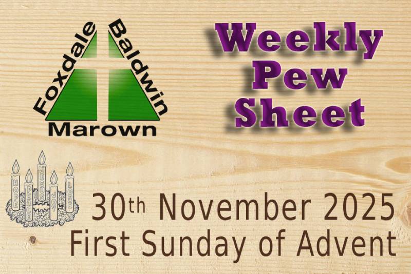 Weekly Pew Sheet 30-11-25
