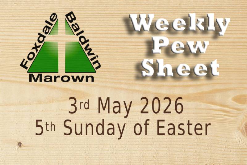 Weekly Pew Sheet 03-05-26
