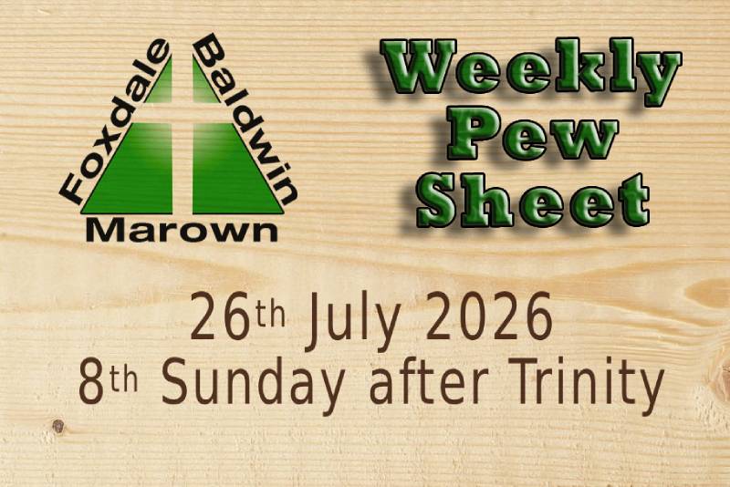 Weekly Pew Sheet 26-07-26