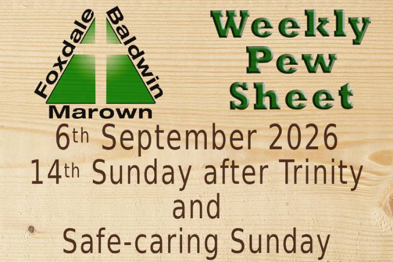Weekly Pew Sheet 06-09-26